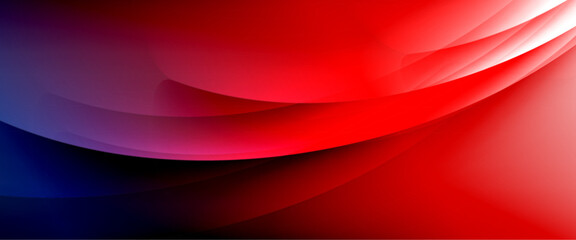 Dynamic flowing waves on gradient color background. Vector illustration For Wallpaper, Banner, Background, Card, Book Illustration, landing page