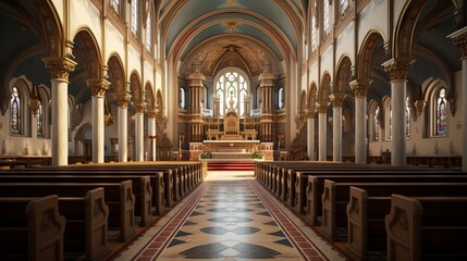 interior of the church of the holy sepulchre