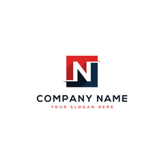 Letter Mark Monogram Logo designs inspirations with initials letter N inside