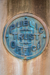 Public Trust Office plaque, Invercargill