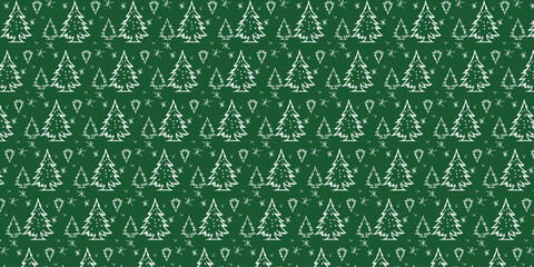 Background vector pattern design with christmas theme.