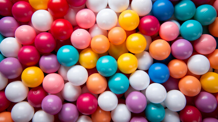 Fototapeta na wymiar colorful jelly beans HD 8K wallpaper Stock Photographic Image 