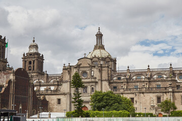 The ruins of Templo Mayor in Mexico City, once home to the most sacred Aztec pyramids and temples