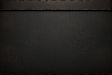 ダークブラウンの家具用レザーの質感、Dark brown furniture leather texture、Generative AI	 - obrazy, fototapety, plakaty
