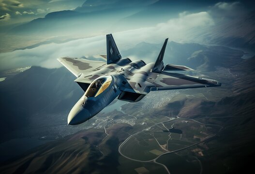 F 22 Rator In Flight Photos