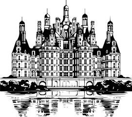 Chateau de Chambord sketch