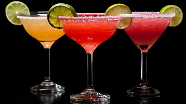 cocktail with lime HD 8K wallpaper Stock Photographic Image 