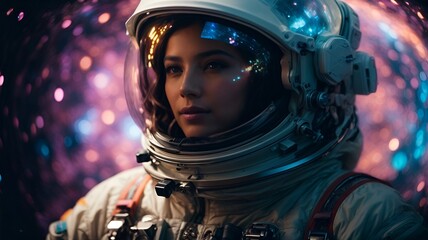 portrait of a person in a mask