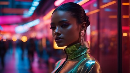 person in the nightclub