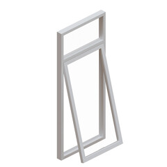 Window 3d Render Design Element