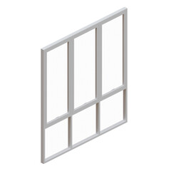 Window 3d Render Design Element