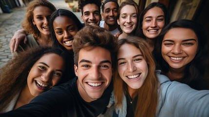 Group selfie Generative Ai