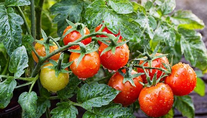 無農薬のミニトマト