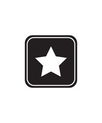 star button icon, vector best flat icon.