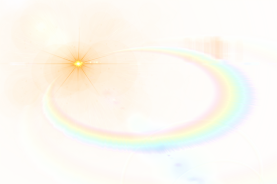 Realm of Radiance: A Breathtaking Visual Spectacle of Starbursts, Halos, and Lens Flare Elegance (PNG Format - Easy to Extract)