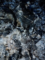 Ash from burning organic matter is a good alkaline fertilizer.