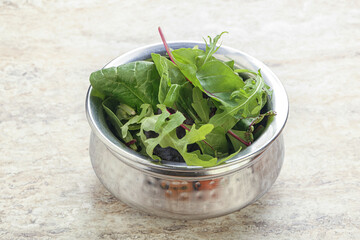 Vegetarian mix green vitamin salad