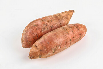 Sweet raw batat for cooking