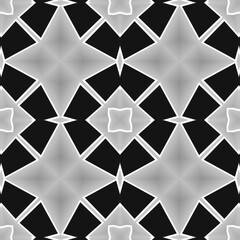 A black and white background illustration can be used for textile fabric and wall tiles design 
