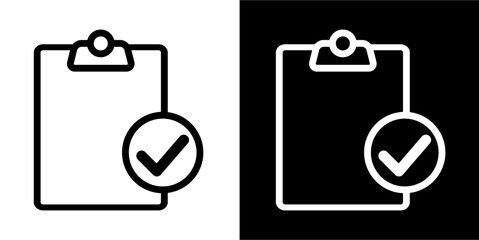 List, checklist icon. Common Material Design. Business icon. Black icon. Black logo. Line icon.