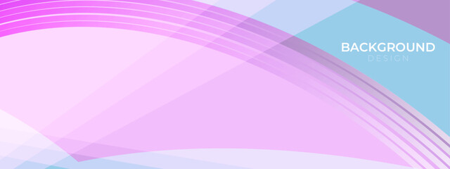 Modern and minimalistic soft blue and purple gradient color abstract background with space for text and triangle pattern. Vector illustration.