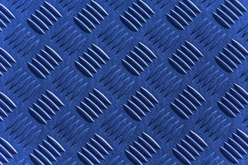 Fond plaque bleue métal antidérapant 