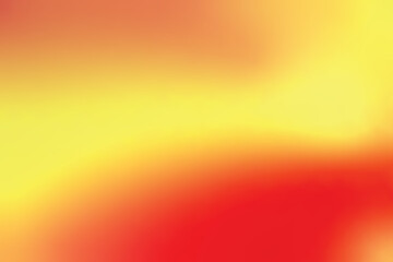 Abstract background with a smooth gradient in red and yellow. Vector illustration