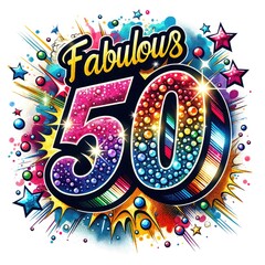 Fabulous 50 Celebration in Sparkling Style