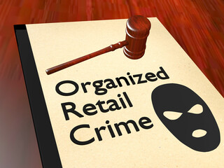 Organized Retail Crime concept