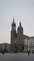 Fototapeta na wymiar Historic Buildings of Krakow Poland 