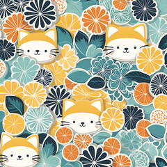seamless floral pattern