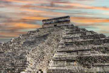 Pre-Hispanic City of Chichen-Itza - UNESCO World Heritage Site in Mexico