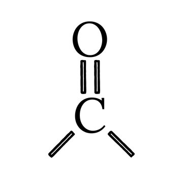 Carbonyl group png, functional group transparent png