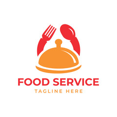 Restaurant logo design modern and creative concept for food service