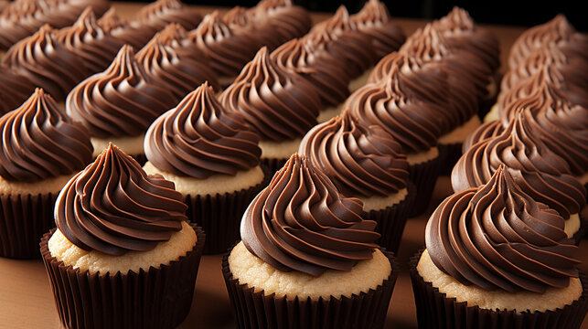 close up of chocolate candies HD 8K wallpaper Stock Photographic Image 