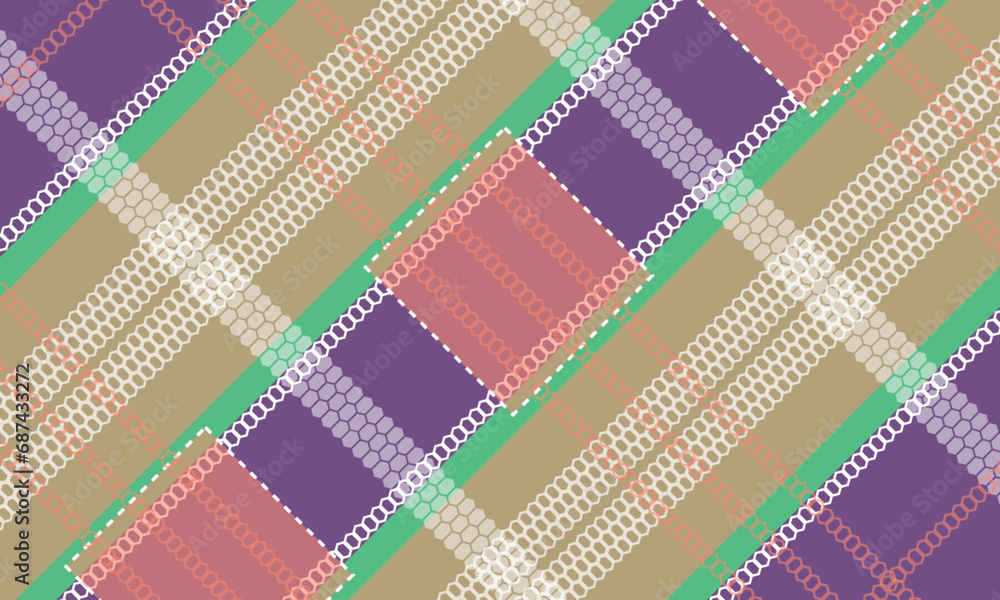 Poster tartan plaid background pattern texture for textile print