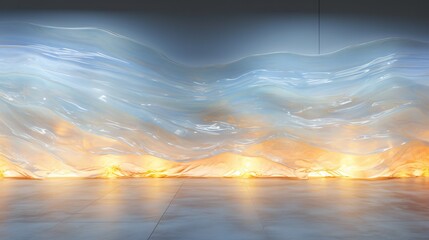 Detailed shot of an epoxy wall, capturing the interplay of light on its textured surface. - obrazy, fototapety, plakaty