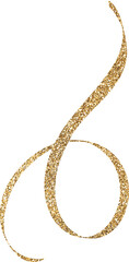 Gold Glitter Confetti