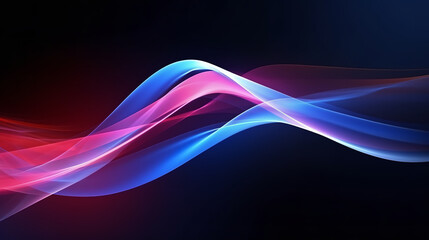 Abstract digital background, Futuristic digital technology wave.