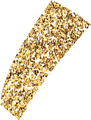 Fototapeta premium Gold Glitter Confetti