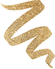 Gold Glitter Confetti