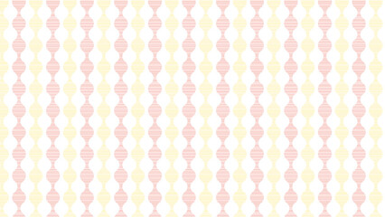 黄色とオレンジ色のグネグネ曲線縞模様16：9