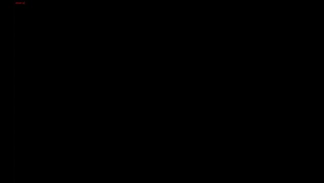 Writing red fantasy computer programming code against black background. Movie shot December 3rd, 2023, Zurich, Switzerland.