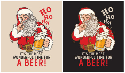 IT'S THE MOST WONDERFUL TIME FOR A BEER!-Christmas Day-Beer Lovers