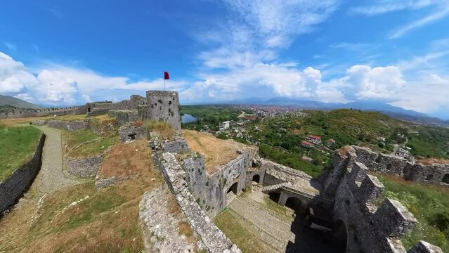 Rozafa Castle is testament to Albania's illustrious past and impressive architectural legacy. Those who visit can delve into remains, stroll along the ancient walls, and admire the awe-inspiring views