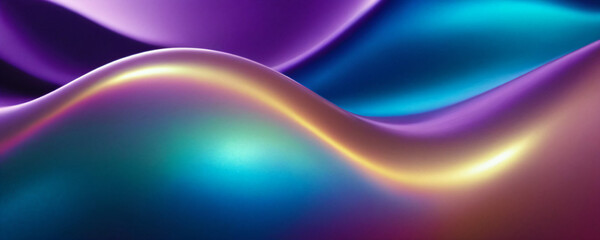  Highlight, 3D Rendered Colorful Fluid Shapes, Digital Art, Vibrant Waves, Abstract Design