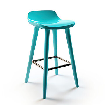 Bar stool turquoiseblue