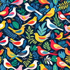 Geometric Background in Vibrant Colors, Abstract Head with Shapes, Colorful Circles and Triangles Portrait, Modern Artistic Female Portrait, Mosaic of Shapes Woman's Head