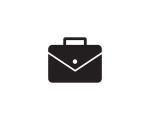 Briefcase icon vector symbol design illustration