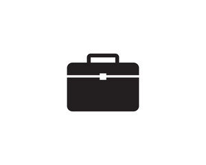 Briefcase icon vector symbol design illustration
